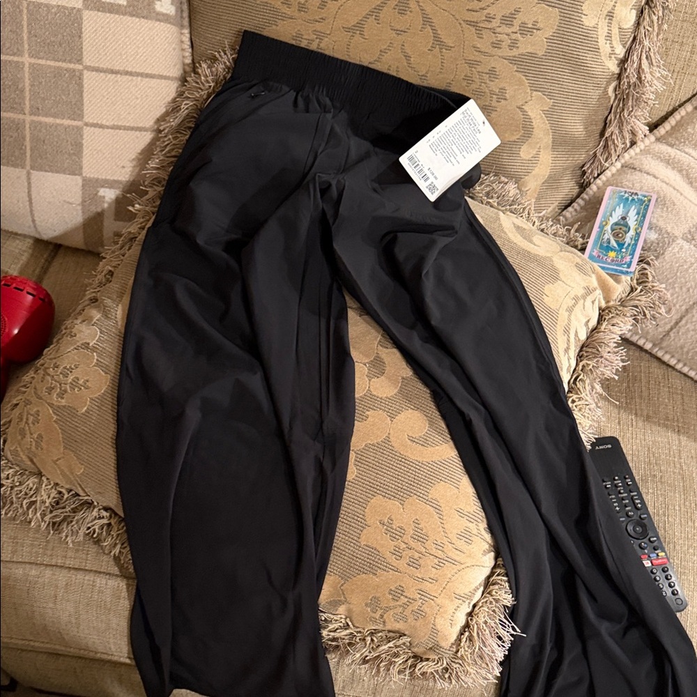 lululemon athletica Black Wide Leg Pants